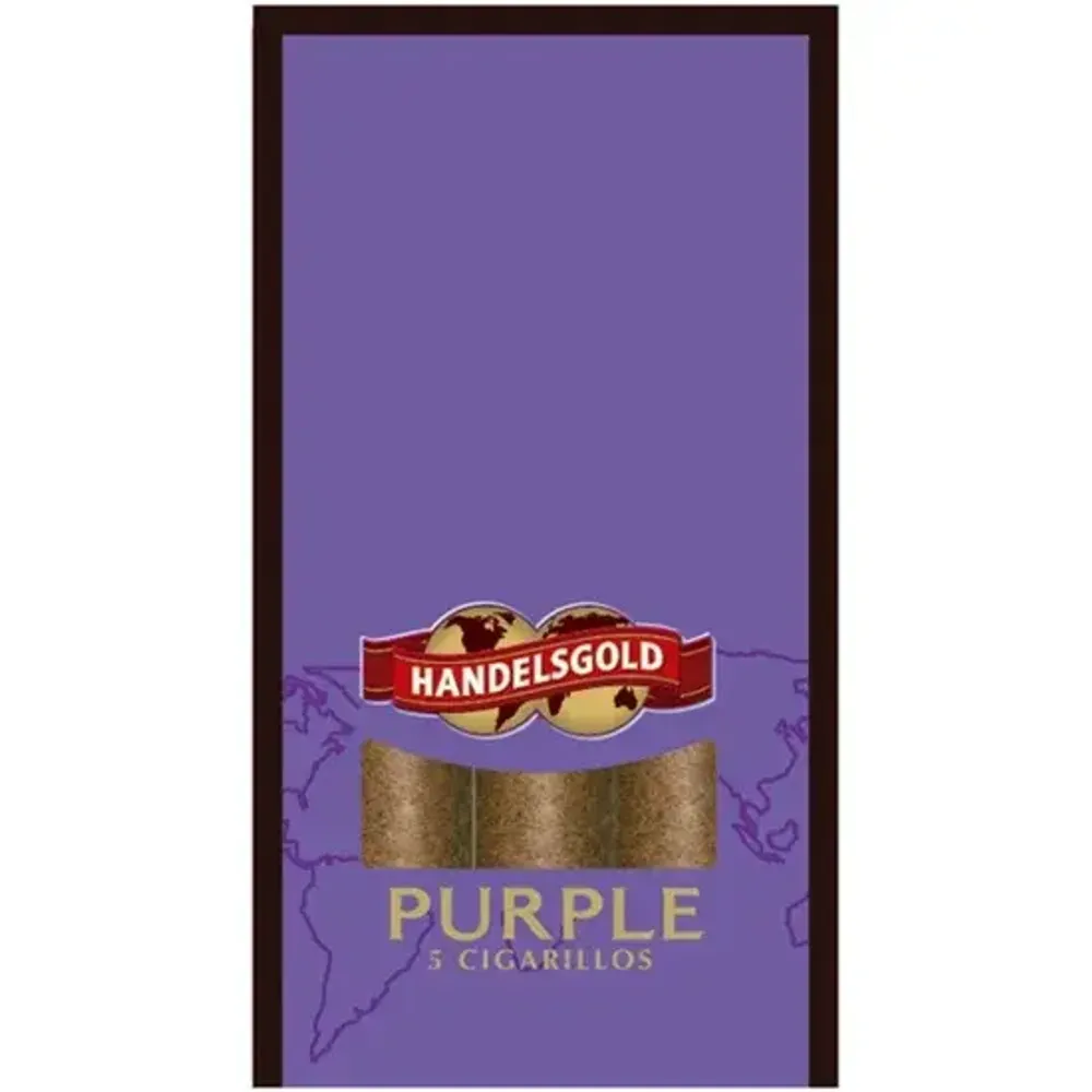 М. Сигариллы Handelsgold Purple (Виноград) 5шт