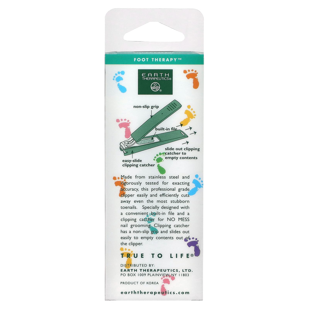 Earth Therapeutics, Машинка для стрижки ногтей без беспорядка, 1 шт.