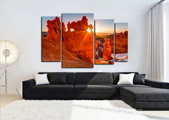 Модульная картина "Брайс-Каньон"