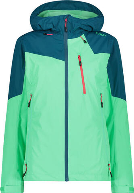 Куртка CMP Women Jacket Fix Hood , артикул 31Z5396, цвет Menta (E432)