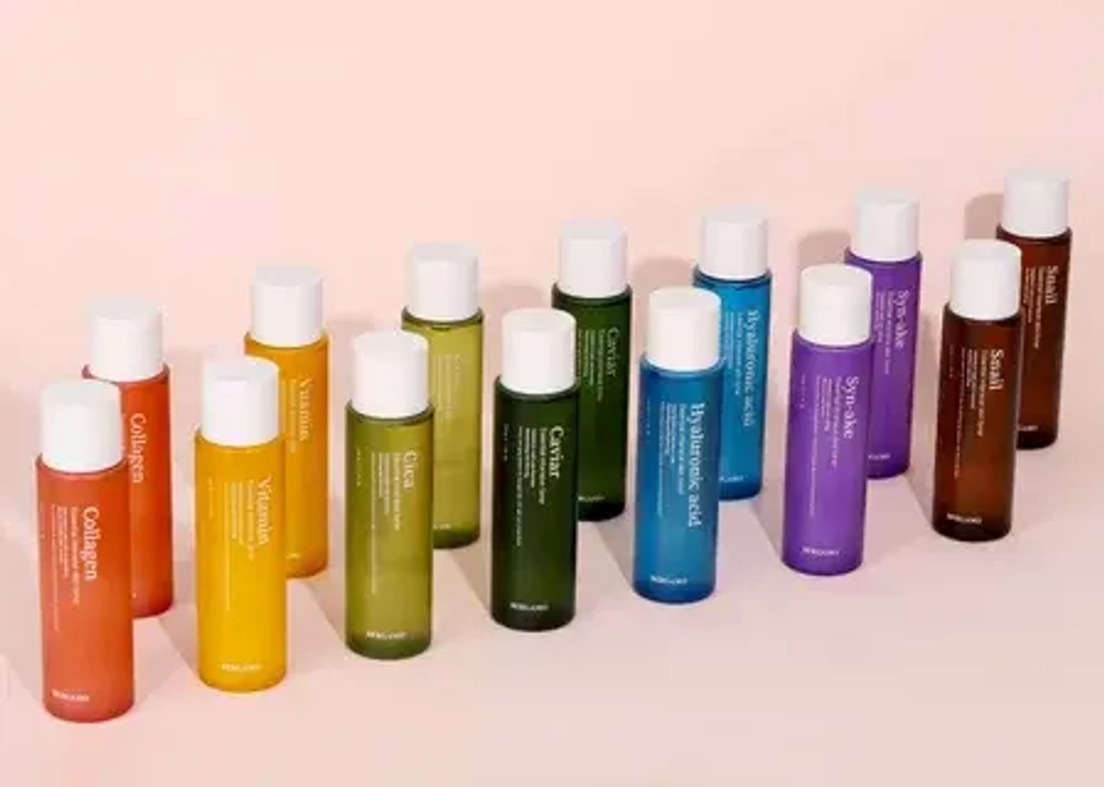 BERGAMO Антивозрастной тонер-эссенция для лица со змеиным пептидом Syn-Ake Essential Toner