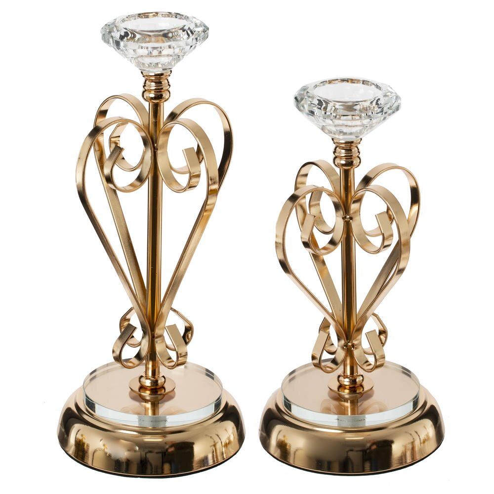 GAEM Набор из 2-х подсвечников, L18 W15,5 H26 см