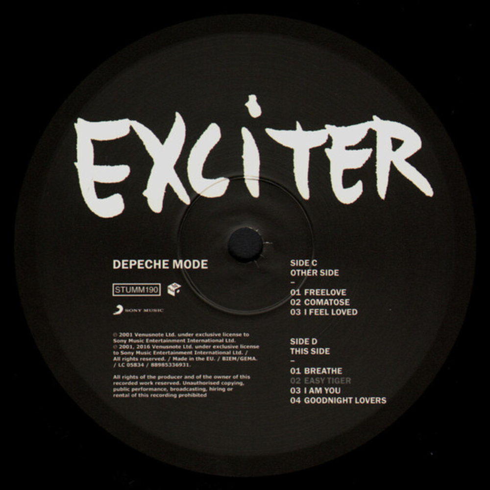 Depeche Mode / Exciter (2LP)