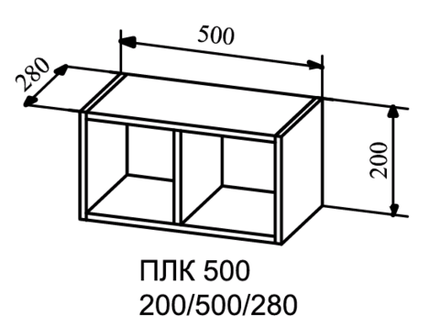 полка 500 квадро