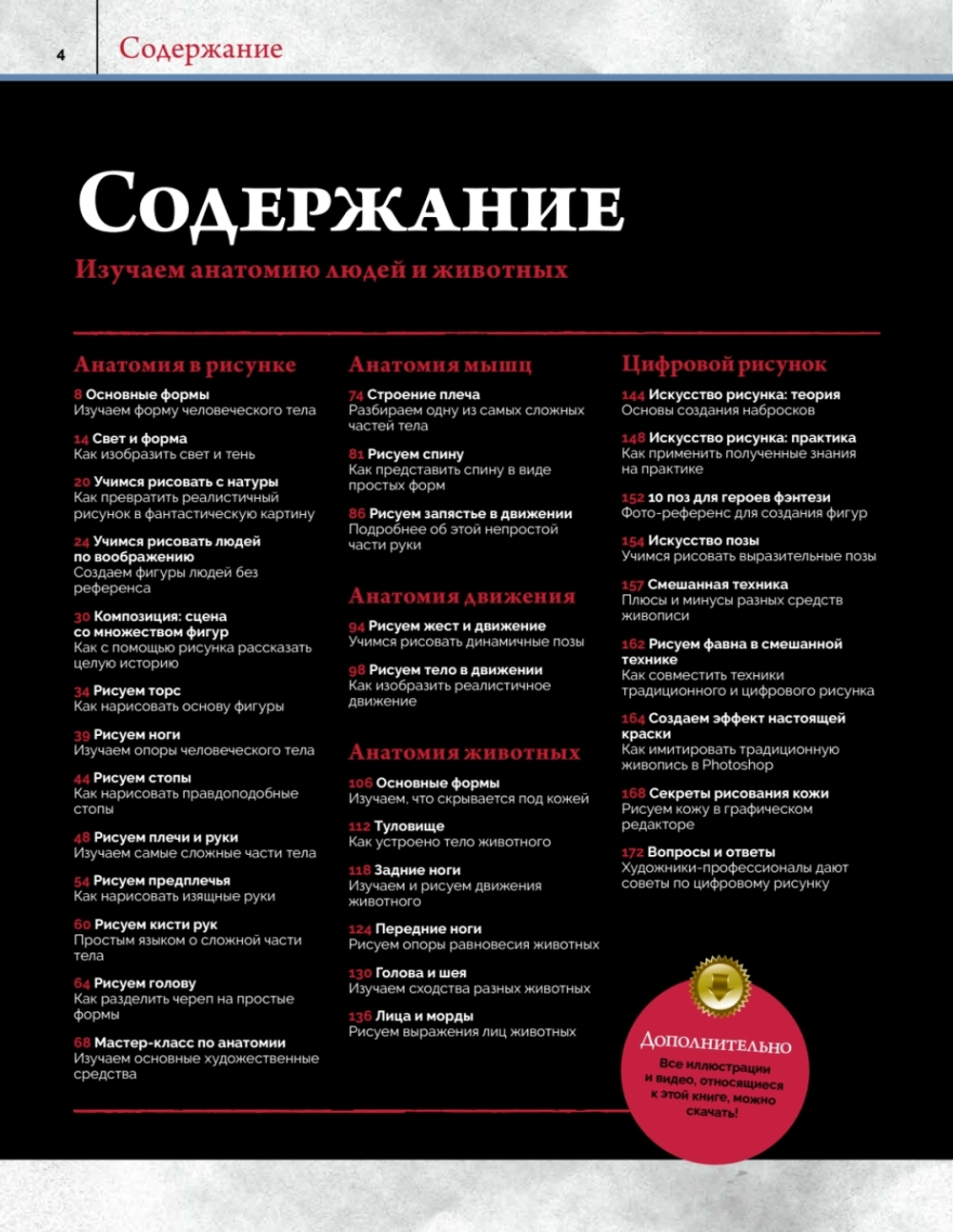 Анатомия. Создание реалистичных людей и животных + мастер-классы по QR-коду