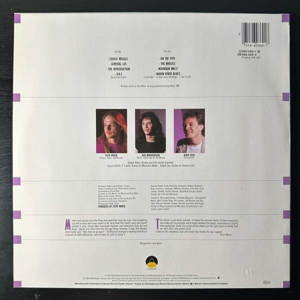 Steve Morse Band ‎– The Introduction (Германия 1984г.)