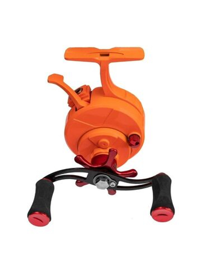 Катушка мультипликаторная зимняя Helios Rise LH (HS-FCK60-O-L) Оранжевый 4+1 подшипник