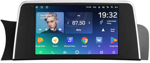 Магнитола для BMW X3 F25 2010-2012 CIC (рамка тип 2) - Teyes CC2 PLUS монитор 9" QLED, Android 10, Быстрая, SIM-слот