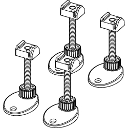 Комплект опор Tece TECEdrainline 137-184 мм, 660004