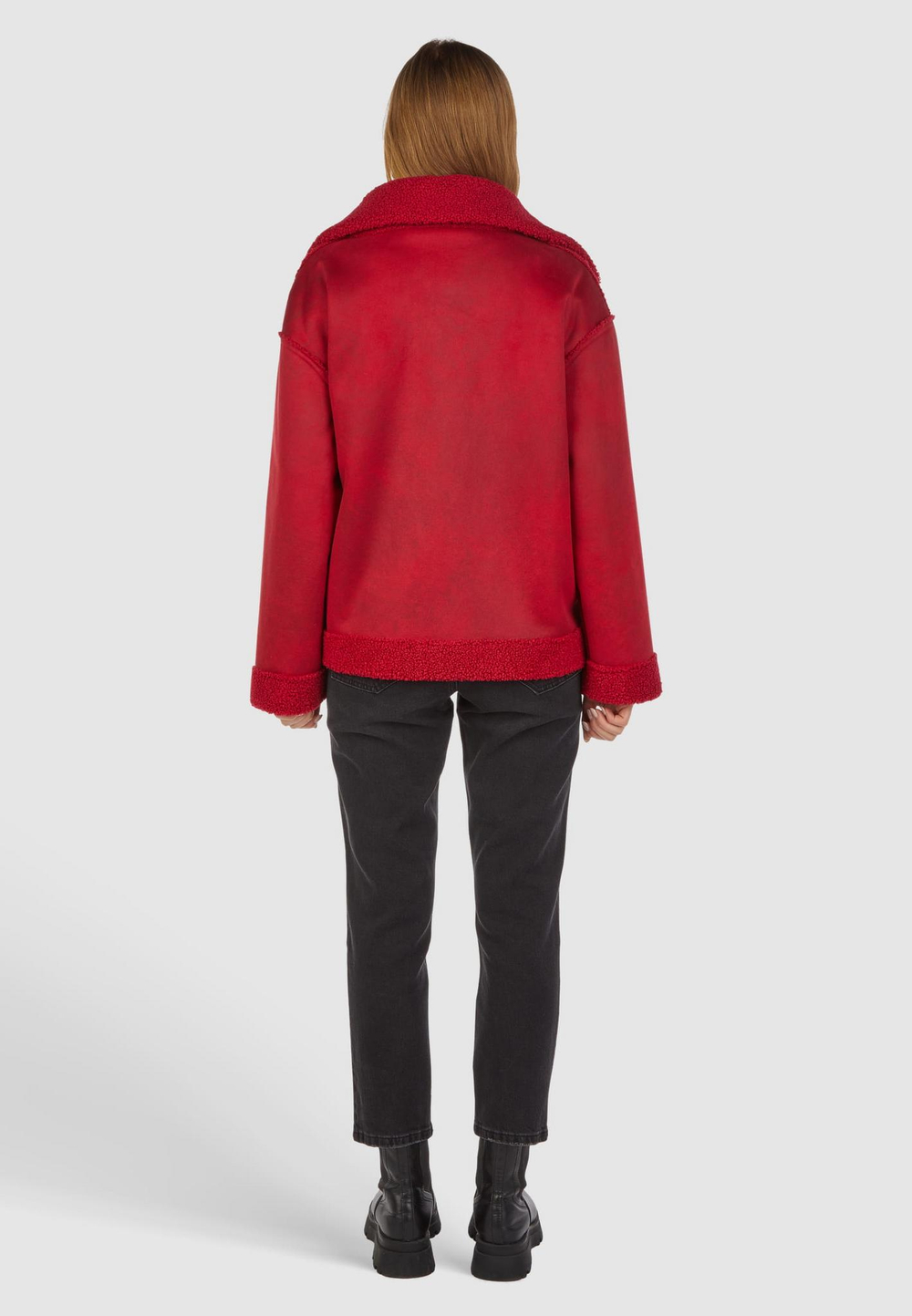 Дубленка Marc Aurel 93260 красный