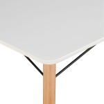 Стол LA ALTA EAMES DSW 120*80 белый