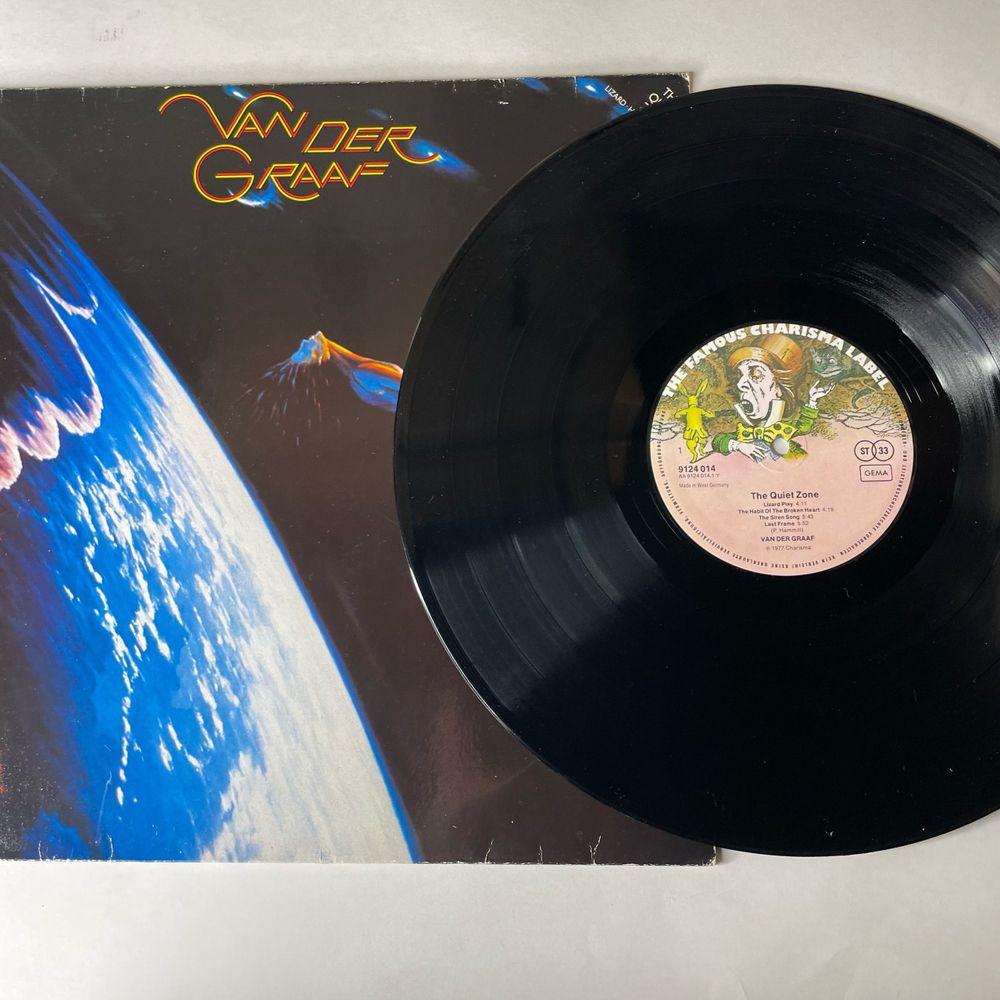 Винтажная виниловая пластинка LP Van Der Graaf, The Quiet Zone, The Pleasure Dome (Германия 1977)
