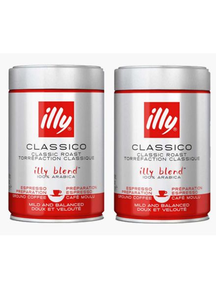 Кофе молотый ILLY Espresso средняя обжарка 250 г, 2 шт