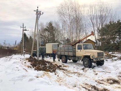 В «Романовском Парке – 2» монтируется фундамент для КТП