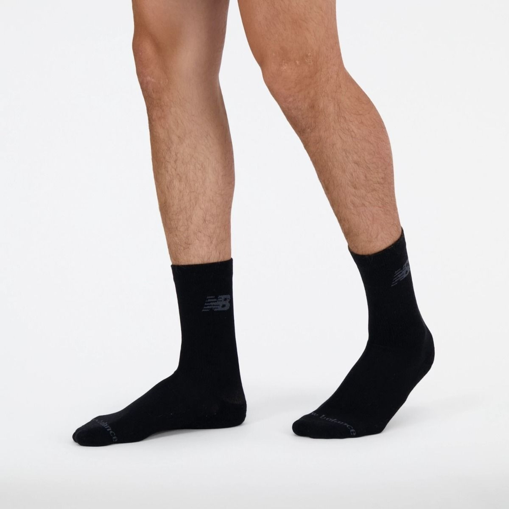 Носки взрослые ( 3 пары ) NEW BALANCE Performance Cotton Cushioned Crew Socks 3 Pair