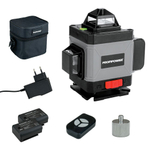 Лазерный нивелир PROFIPOWER NL-7016G (16 лучей, лазер - зеленый, Li-ion - 2шт., пульт ДУ, сумка-чехол)