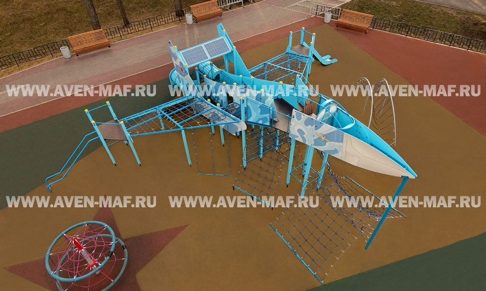 Игровой комплекс с подсветкой Самолет СУ-35