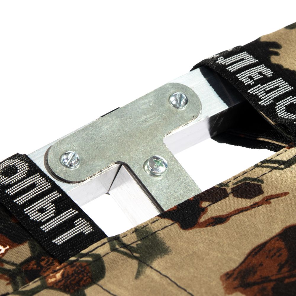 Раскладушка туристич.  &quot;СЛЕДОПЫТ&quot; в чехле, 1850х750х400 мм, труба алюм. 25х25х2 мм