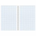 Тетрадь А4, 96 л., BRAUBERG, гребень, клетка, обложка картон, "Military", 404057, 4шт