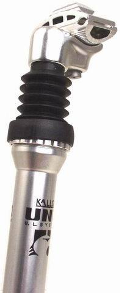 Подседельный штырь с амортизатором KL-252/27,2мм 350мм, регулир. (50) серебро UNO AUTHOR