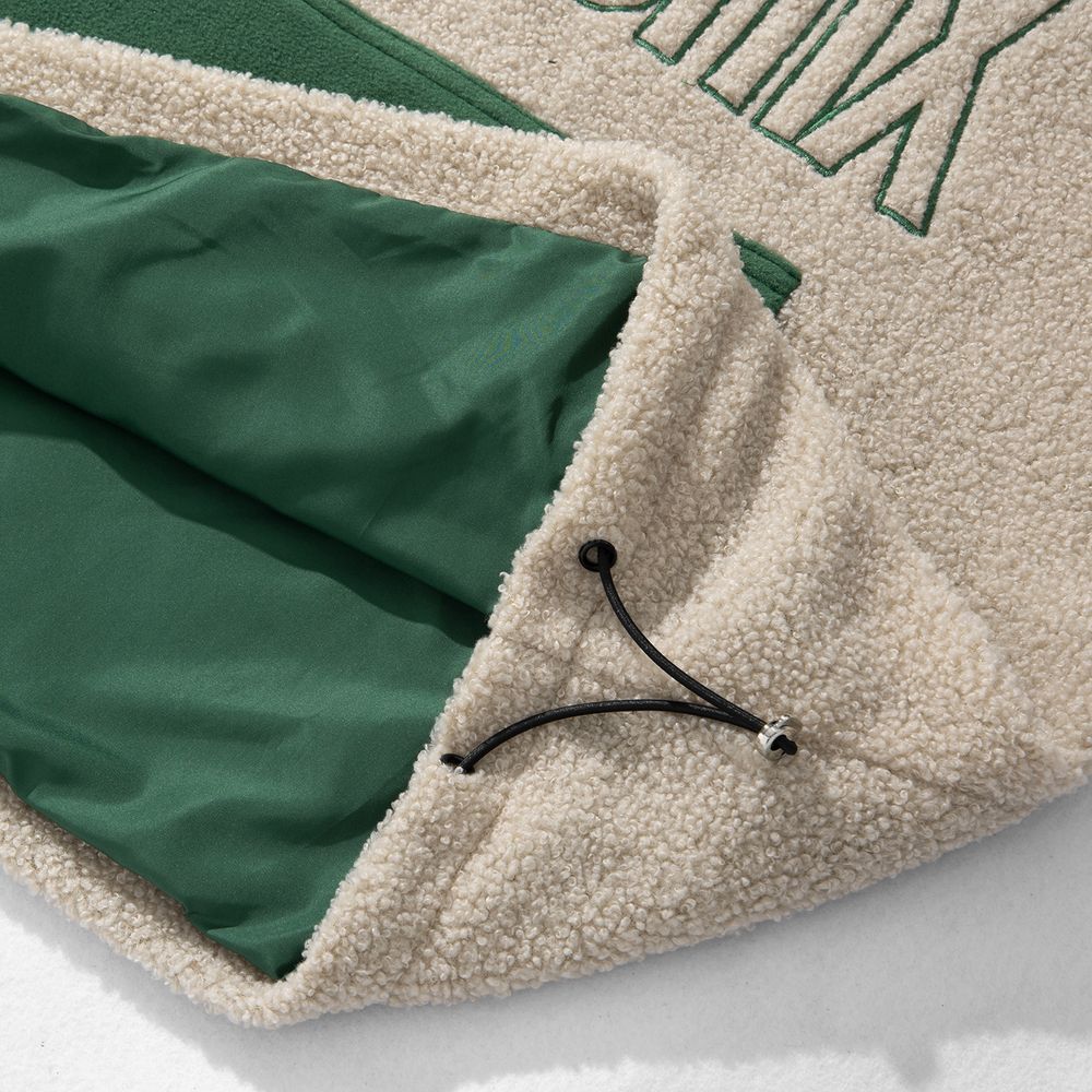 Худи YMKASHIX Little Lamb  Зелено-Бежевый