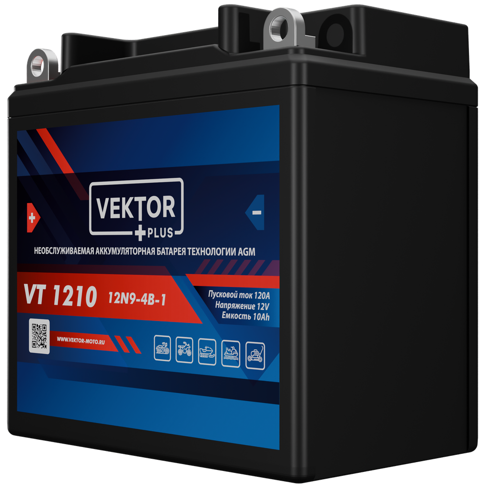 VEKTOR VT 1210 аккумулятор