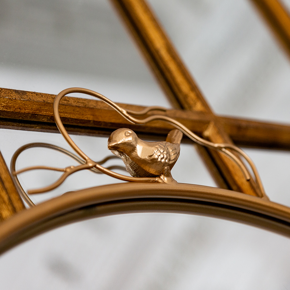 Зеркало настенное Объект мечты Багатель Голд