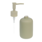 Диспенсер для жидкого мыла тм VETTA Монтана, 300мл, доломит, оливковый, 7,5х7,5х17,5см