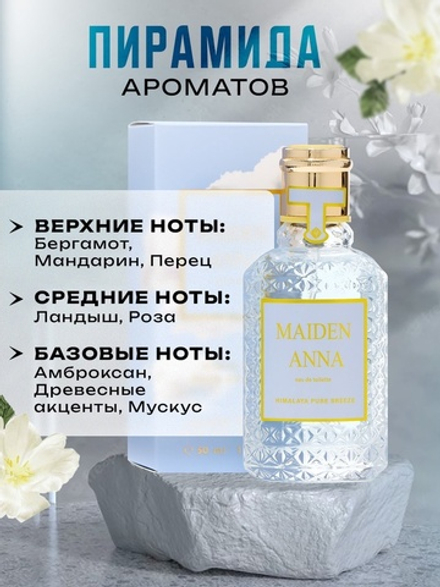 Туалетная вода унисекс Auqua Clologne Intense Himalaya Pure Breeze, 50 мл