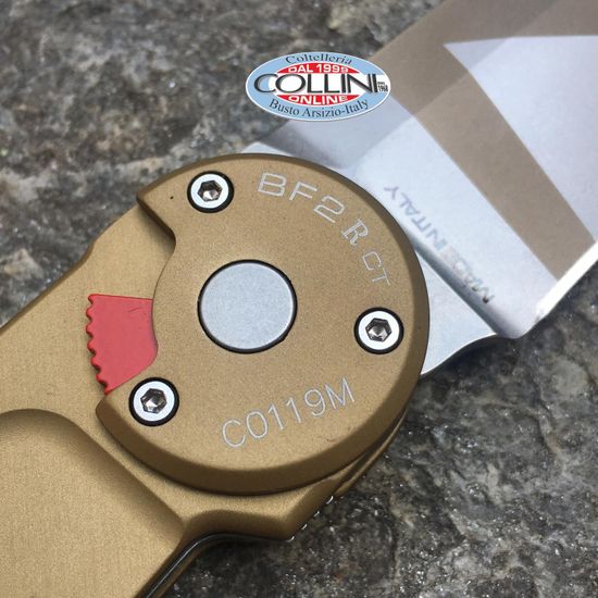 Складной нож Extrema Ratio 135BF2R CT DW - танто "BF2 R" c клинком из стали Böhler N690, рукоять Anticorodal®