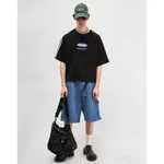 Футболка SoWhat? Logo укороченная черная