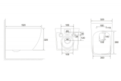 Унитаз ABBER Ultra AC1303 подвесной белый с ультратонким ободком
