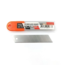 Лезвия для ножей 25 mm FOX25 (уп. 10 шт.) 7 сегментов, Novocraft