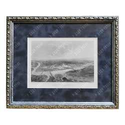 Вид на Санкт-Петербург. Гравюра по рисунку Дж. Реймиджа, гравёр С. Бредшоу. Лондон, 1880-е гг.