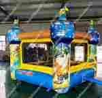 Детский надувной батут "Пиратский остров"