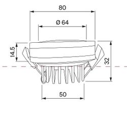 Встраиваемый светильник Maytoni Phanton DL2001-L7W4K