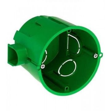 Подрозетник д/уст в бетон с ушами 68х60