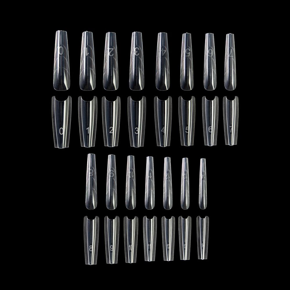 TopShopNails Верхние формы для моделирования Сэндвич Квадрат, 240шт