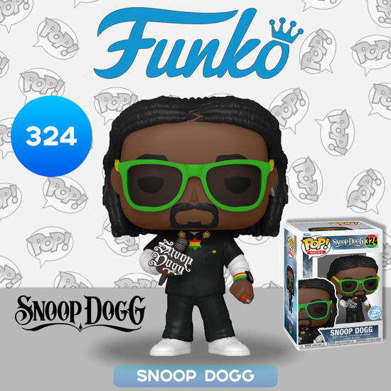 Фигурка Funko POP! Rocks Snoop Dogg Snoop Dogg Coachella (Exc) (324) 71820 / Фигурка Фанко ПОП! в виде рэпера Снуп Дог