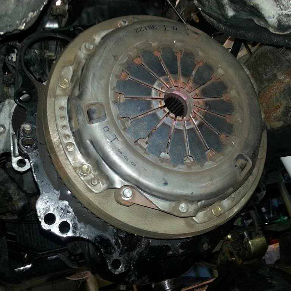 Замена сцепления Nissan NP300