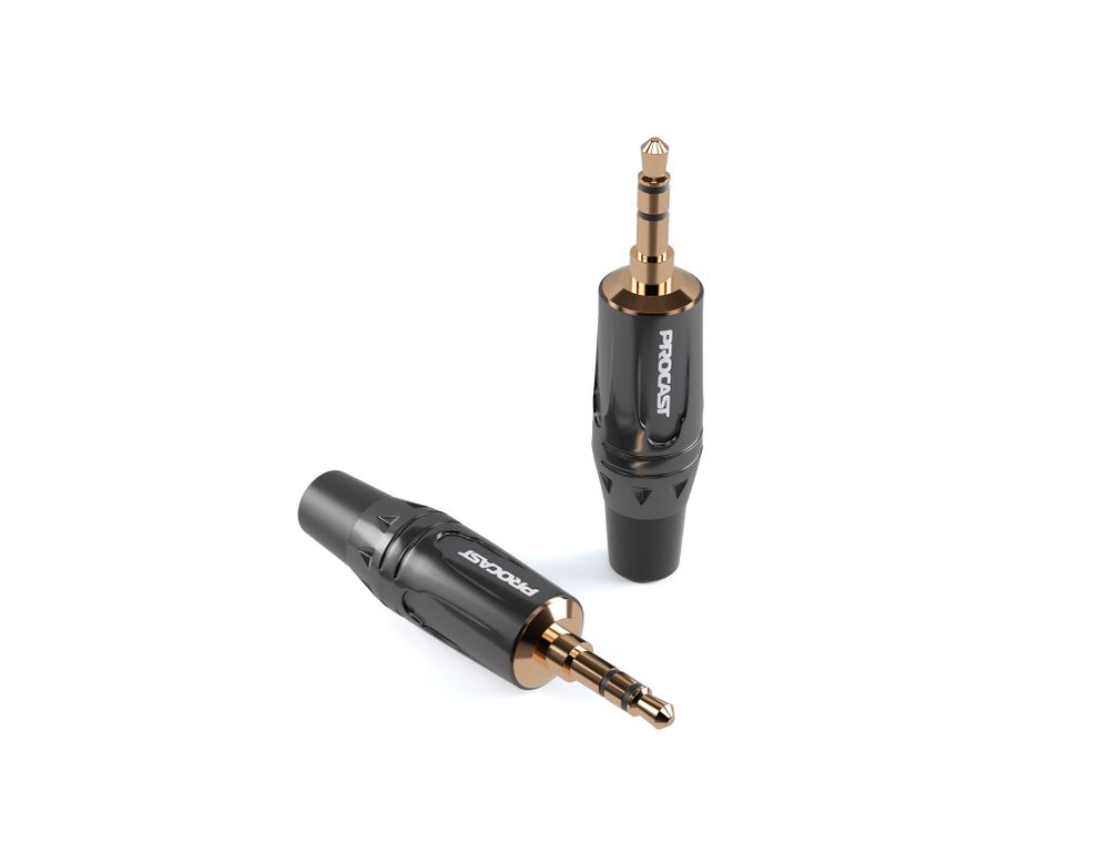PROCAST cable МР-3.5/6/М/М Разъем mini Jack 3,5mm(male), черный