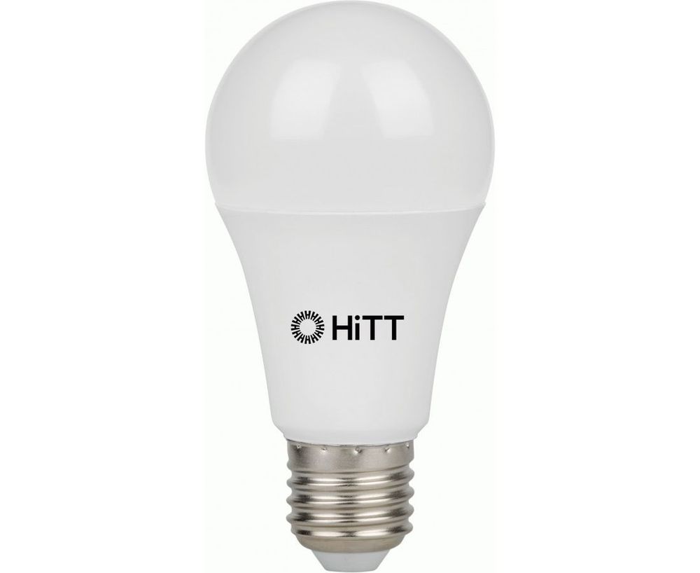 Лампа HiTT белый A60-22W-E27 матовая 58х103 арт.1010011