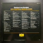 Herbert Von Karajan, David Oistrach, Igor Oistrach, Wilhelm Kempff, Géza Anda ‎– Ein Festival Der Klassik 3LP (Германия 1980г.)