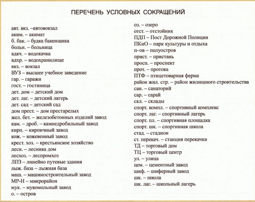 План - схема города Семей большая на стену 2022 год
