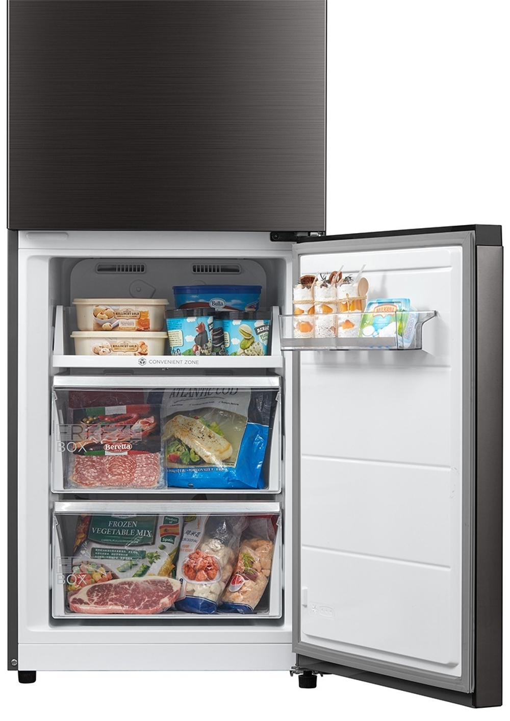 Холодильник Midea MDRB521MIE28OD черный
