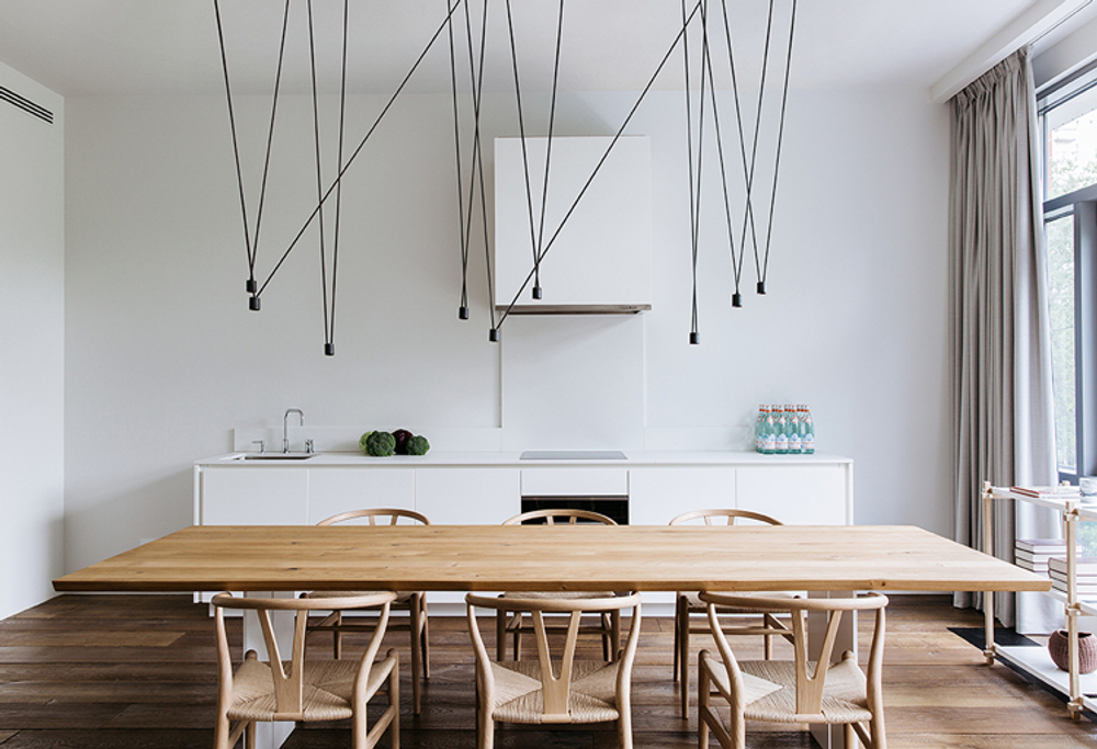 Pendant design lamp Match by Vibia (3 lampshade )