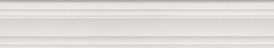 Бордюр Синтра белый матовый обрезной (BLF008R)