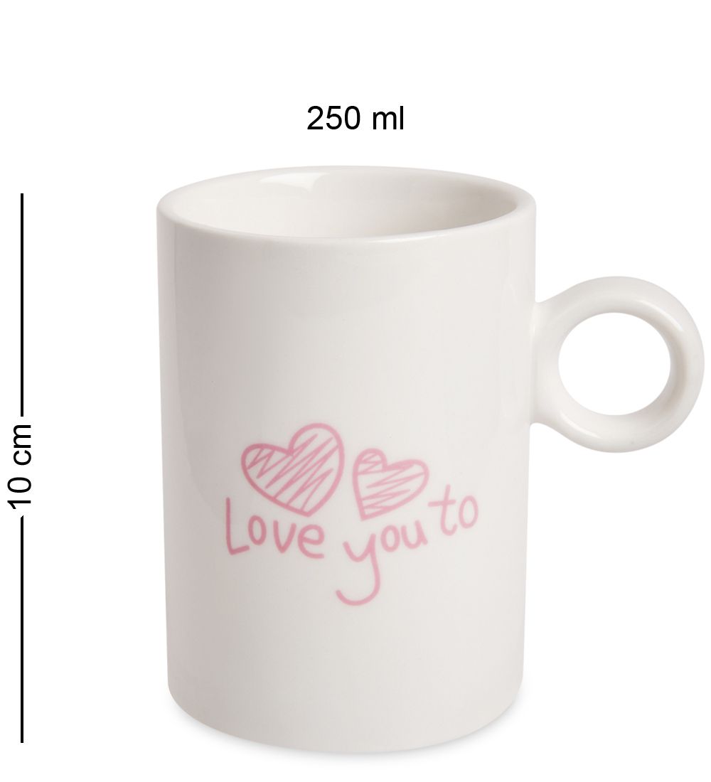 GAEM Art MUG-199/2 Набор кружек из 2-х «История любви»