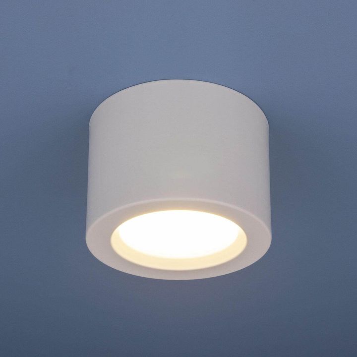 Потолочный светодиодный светильник Elektrostandard DLR026 6W 4200K белый матовый a040440