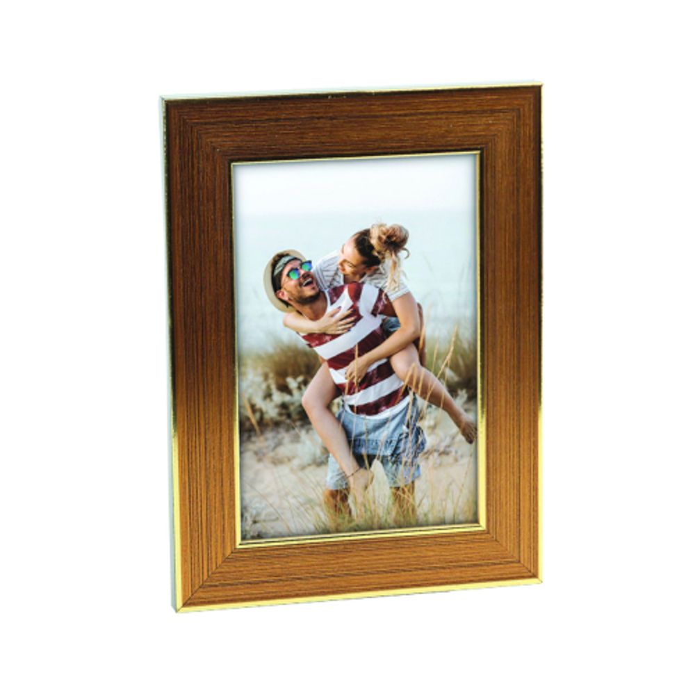 Фоторамка FA Галерея 10х15 пластиковая со стеклом чёрный | FA фототовары